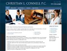 Tablet Screenshot of christianconnell.com